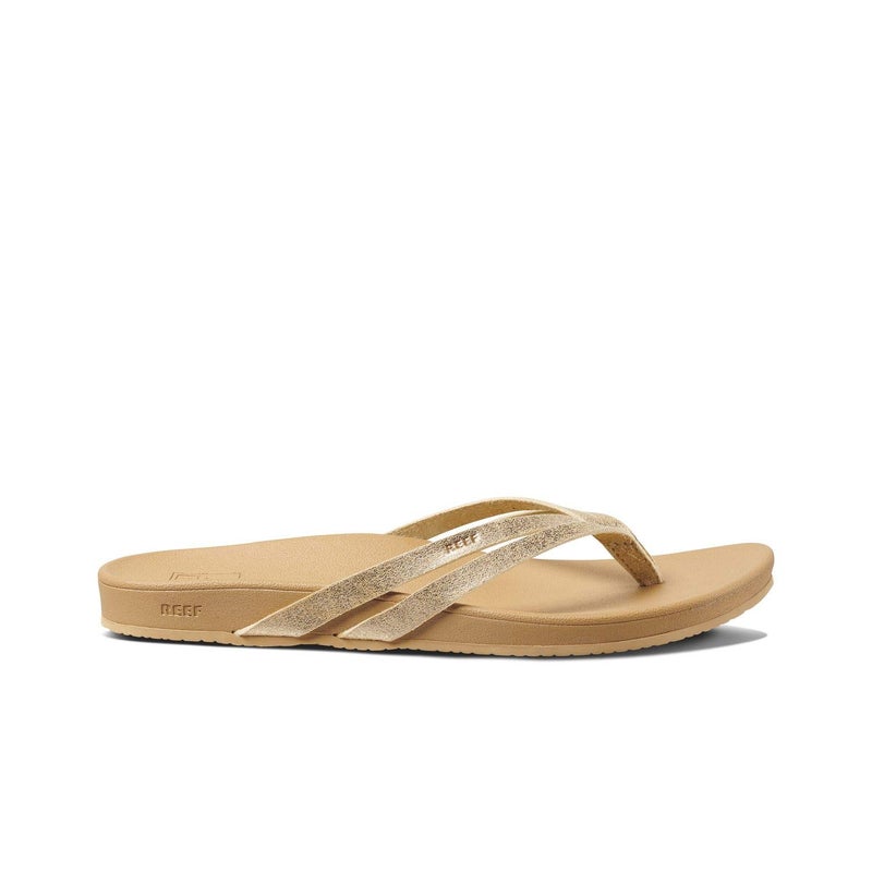 Reef Cushion Spring Joy Womens Flip Flop, Molded Cushion Footbed, Arch Support, Champagne, 6 - Image 4